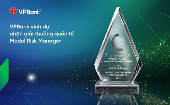 VPBank nhận giải thưởng quốc tế trong lĩnh vực quản trị rủi ro về phòng, chống rửa tiền