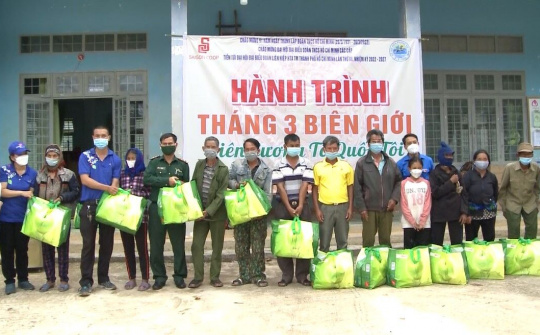 Hành trình Tháng 3 biên giới tại Kon Tum