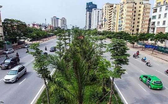 Quy hoạch đất cây xanh cấp đô thị 3,5 m²/người tại 4 quận nội thành Hà Nội