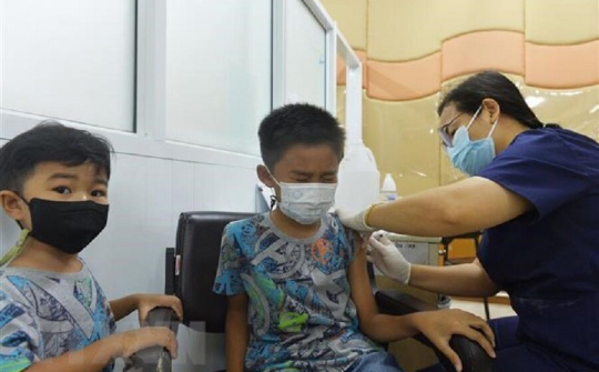 Cấp hộ chiếu vắc-xin cho trẻ từ 5 đến dưới 12 tuổi