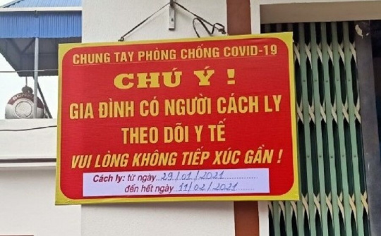 Sẽ xem xét lại quy định về cách ly F1, công bố F0