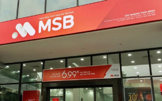 MSB công bố ngày chốt danh sách cổ đông tham dự Đại hội cổ đông