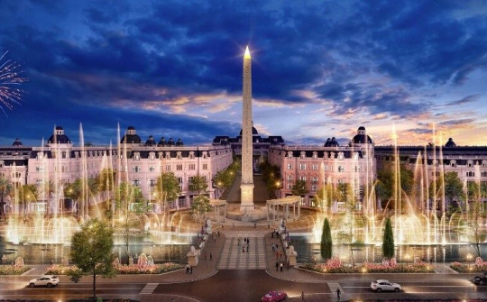 Chiêm ngưỡng sân khấu nhạc nước triệu đô lớn nhất miền Bắc Việt Nam