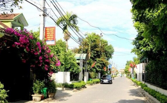 Nam Đàn trên hành trình xây dựng huyện NTM kiểu mẫu