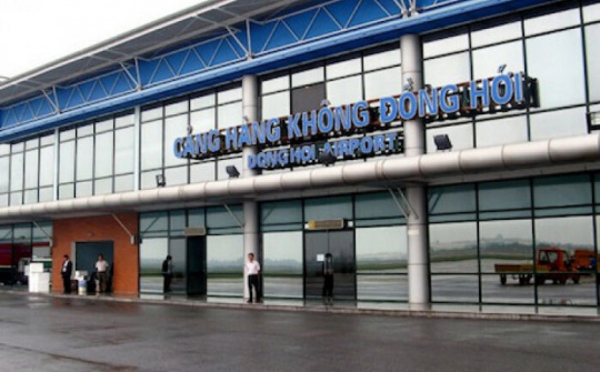 Xem xét chuyển cảng hàng không Đồng Hới thành cảng hàng không quốc tế