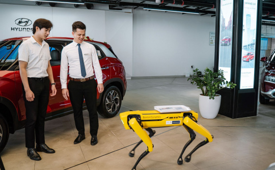 Hyundai Thành Công Việt Nam đưa robot SPOT về Việt Nam