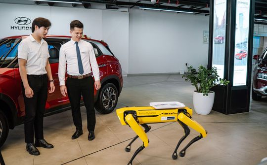 Hyundai Thành Công Việt Nam đưa robot SPOT về Việt Nam