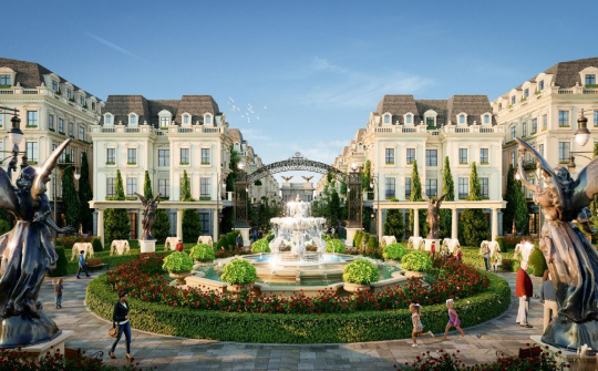 Sắp xuất hiện phố thương mại châu Âu tại Tây Thăng Long Hà Nội