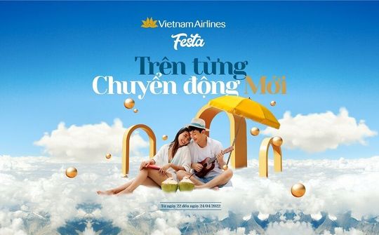 Cơ hội nhận vé máy bay miễn cước tại Vietnam Airlines Festa