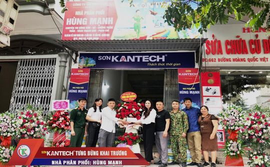 Hãng sơn Kantech: Khai trương Nhà phân phối Hùng Mạnh – Cẩm Phả