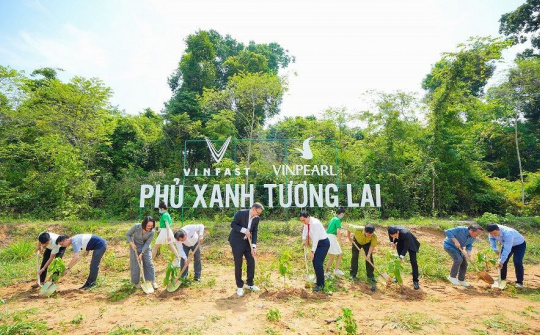 VinFast khởi động dự án trồng rừng “Phủ xanh tương lai”