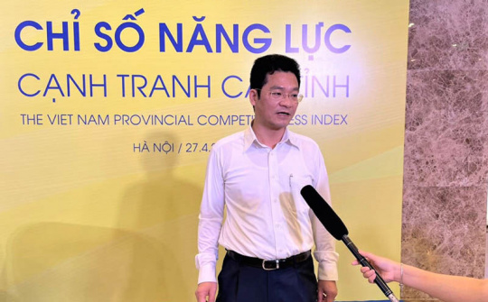 Nam Định tăng 16 bậc trong BXH chỉ số năng lực cạnh tranh cấp tỉnh năm 2021