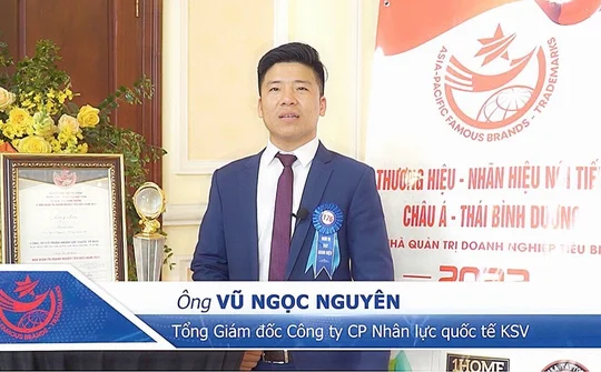 Doanh nhân Vũ Ngọc Nguyên: “Gia tăng Giá trị Việt” cùng KSV