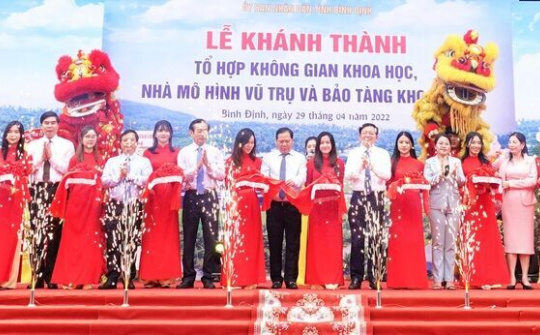 Bình Định khánh thành tổ hợp không gian khoa học đầu tiên của cả nước