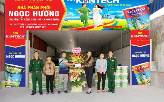 Hãng sơn Kantech: Khai trương Nhà phân phối Ngọc Hường - Hải Phòng