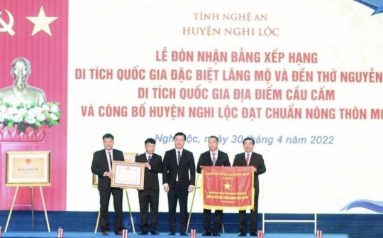 Nghệ An: Ngày vui lớn trên quê hương Nghi Lộc