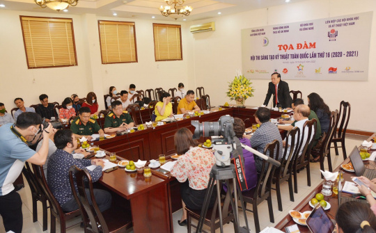 Tọa đàm Hội thi sáng tạo khoa học kỹ thuật toàn quốc lần thứ 16