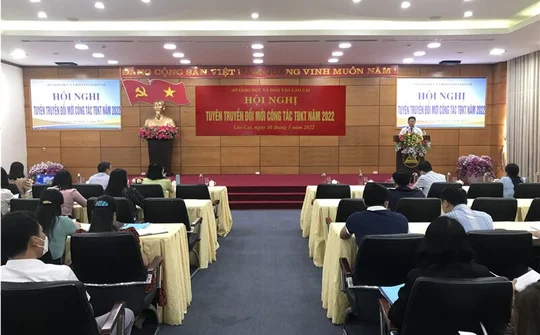 Lào Cai: Hội nghị tuyên truyền đổi mới công tác thi đua khen thưởng năm 2022