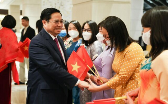 Thủ tướng Phạm Minh Chính tới Washington dự Hội nghị Cấp cao Đặc biệt ASEAN - Hoa Kỳ