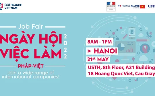 Nhiều cơ hội việc làm tại Ngày hội việc làm Pháp – Việt năm 2022