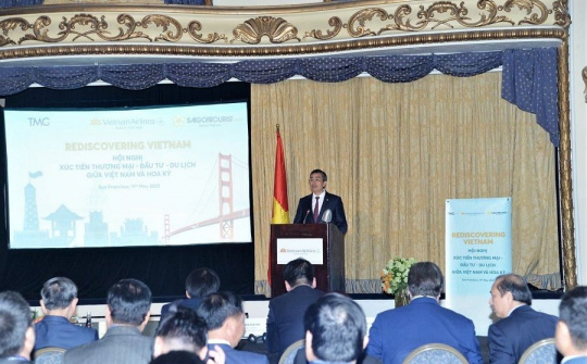 Vietnam Airlines, Saigontourist Group và Thiên Minh Group xúc tiến thương mại, đầu tư, du lịch giữa Việt Nam và Hoa Kỳ