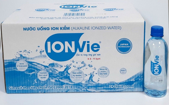 Nước ION khoáng kiềm IONVIE – Công nghệ Nhật cho người Việt
