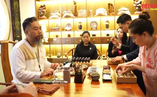 Giao lưu văn hóa trà Việt Nam tại TP HCM