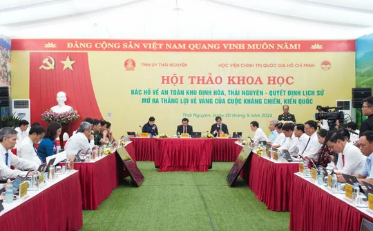 Thái Nguyên: Hội thảo khoa học kỷ niệm 75 năm Bác Hồ về ATK Định Hóa