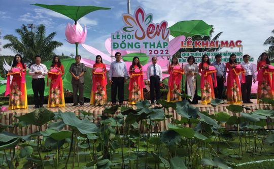 Lễ hội Sen Đồng Tháp lần thứ I năm 2022 – Dấu ấn của một vùng đất thuần khiết