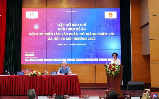 Đề án Hội chợ triển lãm “Sản phẩm có trách nhiệm với Xã hội và Môi trường 2022”