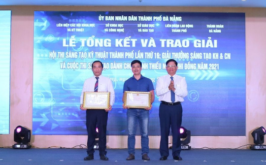 Giải pháp công nghệ của Cảng Đà Nẵng đạt giải Nhất sáng tạo kỹ thuật tại Đà Nẵng