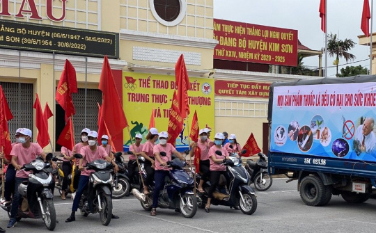 Ninh Bình: Hưởng ứng tuần lễ Quốc gia không thuốc lá