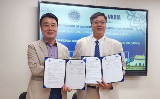 Doanh nhân kiều bào thúc đẩy hợp tác đào tạo lĩnh vực luật và kinh tế, thương mại quốc tế với Hàn Quốc