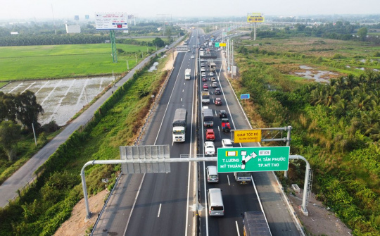 Chính thức thu phí cao tốc Trung Lương – Mỹ Thuận từ 8/8