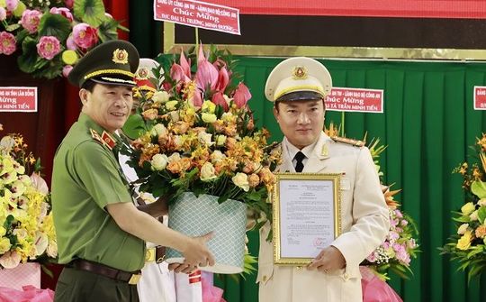 Lâm Đồng có tân Giám đốc, Phó Giám đốc Công an Tỉnh