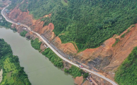 Một số vấn đề sụt trượt thi công Quốc lộ 2 đoạn qua Hà Giang