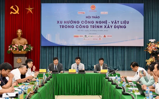 Thúc đẩy phát triển vật liệu xây dựng xanh, thân thiện với môi trường