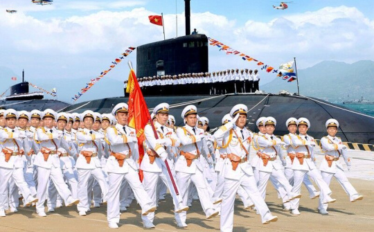 Hải quân nhân dân Việt Nam sắt son lời thề giữ biển, đảo Tổ quốc