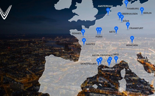 VinFast lên kế hoạch mở hơn 50 VinFast Store đầu tiên tại châu Âu