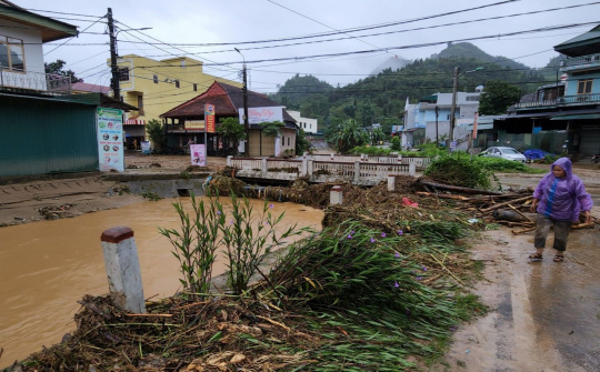 Mường Khương: Mưa lũ trong đêm gây thiệt hại trên 3,5 tỷ đồng