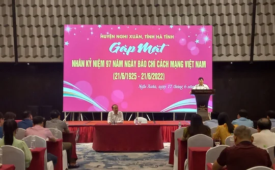 Các cơ quan báo chí luôn đồng hành để Nghi Xuân ngày càng phát triển