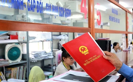 Đơn giản hoá thủ tục đăng ký, cấp giấy chứng nhận quyền sử dụng đất