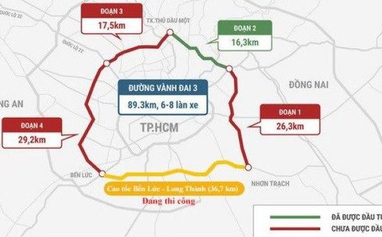 Sẽ khởi công dự án vành đai 3 TP HCM vào tháng 6/2023