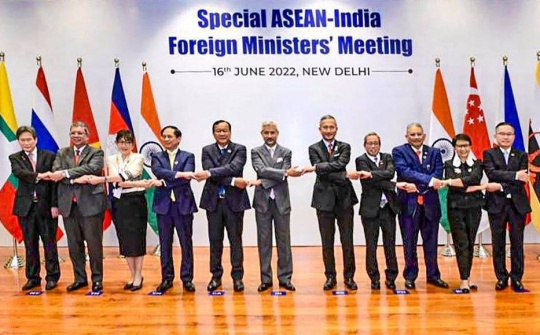 ASEAN-Ấn Độ đề cao chủ nghĩa đa phương và hợp tác khu vực trước 'những cơn gió ngược địa chính trị'
