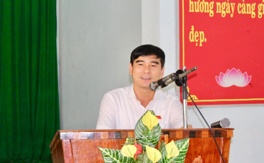 Bình Thuận: Đoàn Đại biểu Quốc hội tiếp xúc cử tri tại Hàm Thuận Bắc