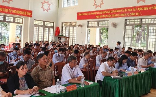 Đại biểu Quốc hội tỉnh Đắk Lắk tiếp xúc cử tri tại Huyện Ea H’leo và Huyện Krông Búk
