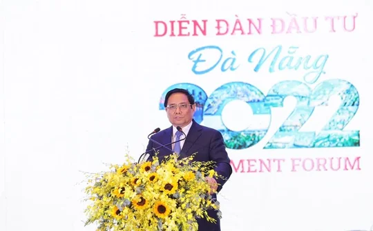 Thủ tướng Phạm Minh Chính tham dự Diễn đàn đầu tư Đà Nẵng 2022