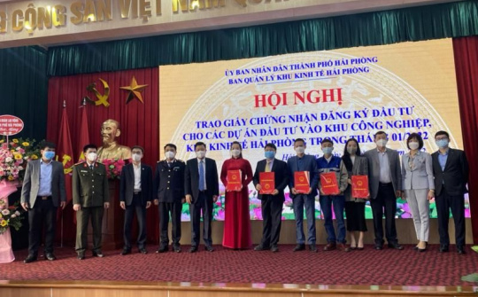 Hải Phòng: Cuối năm 2022 khởi công thêm khu công nghiệp gần 4.600 tỷ