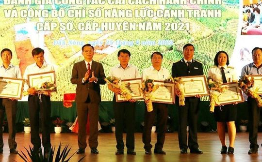 Đắk Nông: Đánh giá công tác cải cách hành chính lâu dài, liên tục, sáng tạo và đổi mới