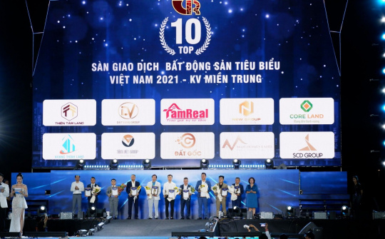 Thiên Tâm Land vinh dự đạt Top 10 Sàn giao dịch BĐS tiêu biểu Việt Nam 2021